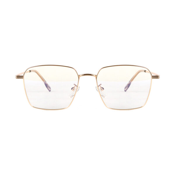 SpexVue | Full Rim Gold | Wayfarer For Men & Women | Eyeglassess|Computer Glasses|Blue Ray Protective(BlueCut) - Image 2