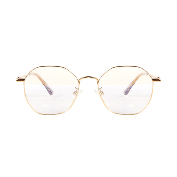 SpexVue  | Full Rim Gold | Hexa For Men & Women | Eyeglassess - Image 2