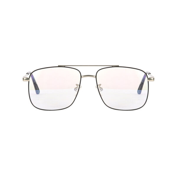 SpexVue  | Full Rim Silver Black | Wayfarer For Men & Women | Eyeglassess - Image 2