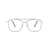 SpexVue | Full Rim Silver Black | Wayfarer For Men & Women | Eyeglassess|Computer Glasses|Blue Ray Protective(BlueCut) - Image 2