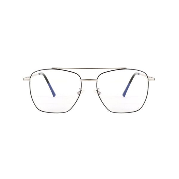 SpexVue  | Full Rim Silver Black | Wayfarer For Men & Women | Eyeglassess - Image 2