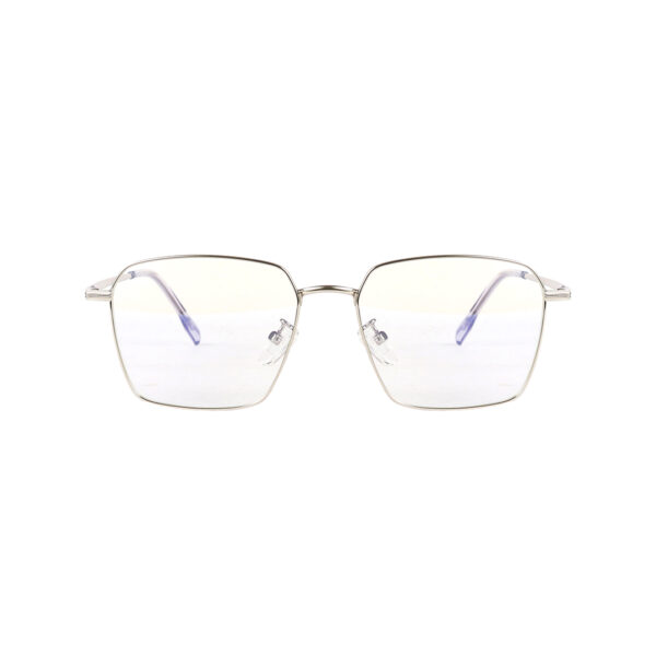 SpexVue | Full Rim Silver | Wayfarer For Men & Women | Eyeglassess|Computer Glasses|Blue Ray Protective(BlueCut) - Image 2