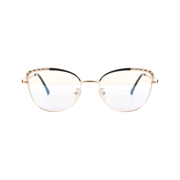 SpexVue  | Full Rim Black Gold | Cateye For Women | Eyeglassess - Image 2