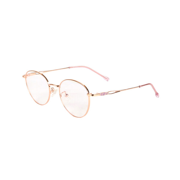 SpexVue  | Full Rim Rose Gold | Oval For Women | Eyeglassess - Image 3