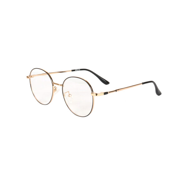 SpexVue  | Full Rim Black Gold | Oval For Women | Eyeglassess - Image 3