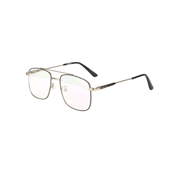 SpexVue  | Full Rim Silver Black | Wayfarer For Men & Women | Eyeglassess - Image 3