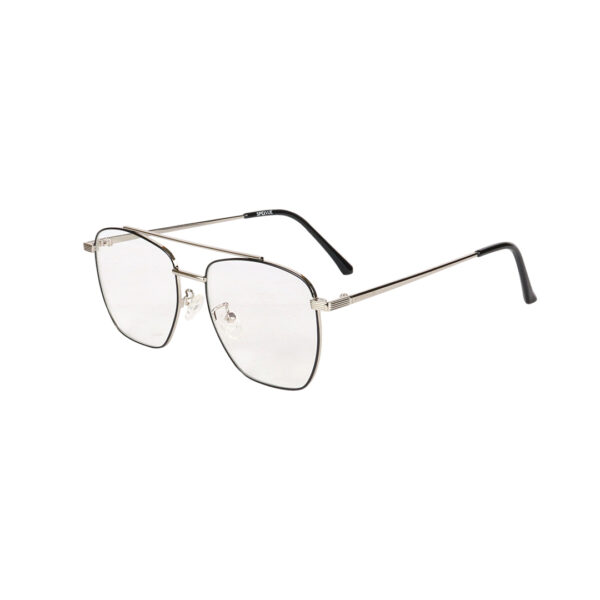 SpexVue | Full Rim Silver Black | Wayfarer For Men & Women | Eyeglassess|Computer Glasses|Blue Ray Protective(BlueCut) - Image 3