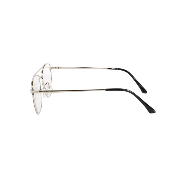 SpexVue | Full Rim Silver Black | Wayfarer For Men & Women | Eyeglassess|Computer Glasses|Blue Ray Protective(BlueCut) - Image 4