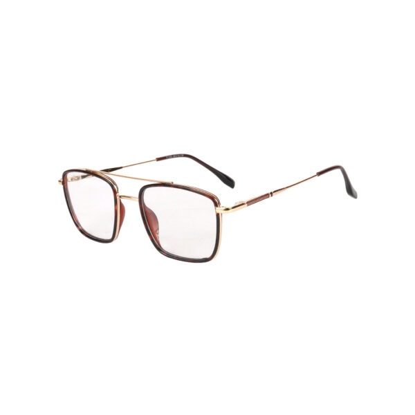 SpexVue  | Full Rim Gold Brown | Wayfarer For Men & Women | Eyeglassess - Image 3