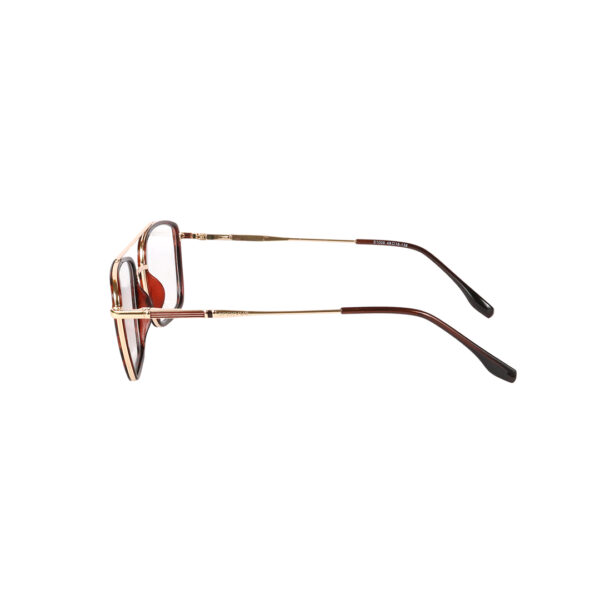SpexVue  | Full Rim Gold Brown | Wayfarer For Men & Women | Eyeglassess - Image 4