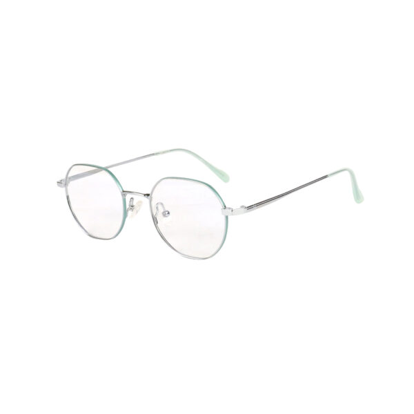 SpexVue  | Full Rim Silver Green | Hexa For Men & Women | Eyeglassess - Image 3