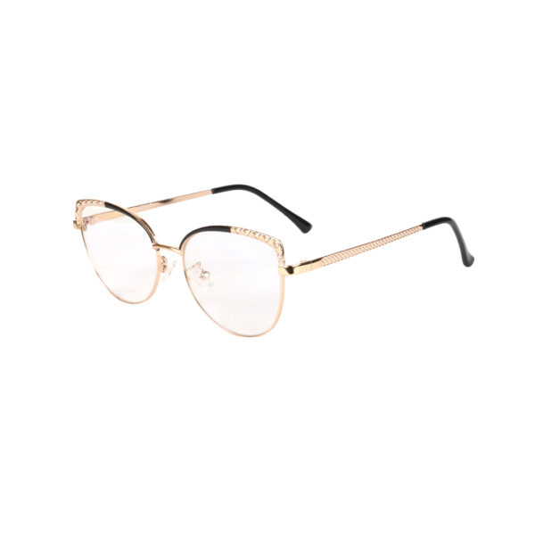 SpexVue  | Full Rim Black Gold | Cateye For Women | Eyeglassess - Image 3