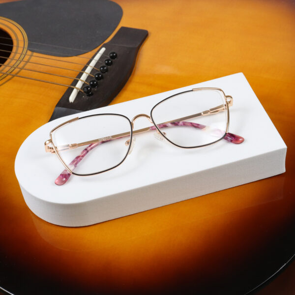 SpexVue  | Full Rim Black Gold | Cateye For Women | Eyeglassess