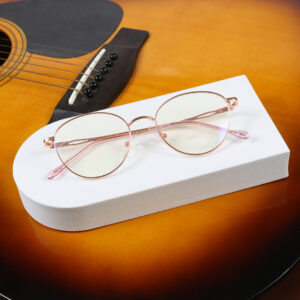 SpexVue  | Full Rim Rose Gold | Oval For Women | Eyeglassess