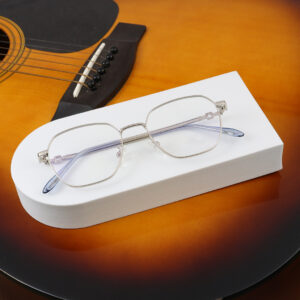 SpexVue  | Full Rim Silver | Wayfarer For Men & Women | Eyeglassess