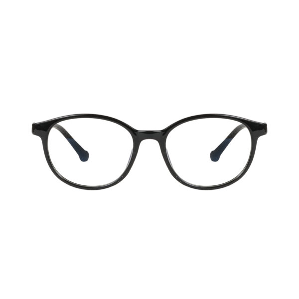 SpexVue | Full Rim Black | Oval For Kids | Eyeglassess|Computer Glasses|Blue Ray Protective(BlueCut) - Image 2