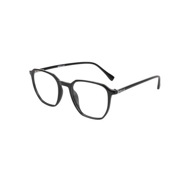SpexVue | Full Rim Black | Hexa For Men & Women | Eyeglassess|Computer Glasses|Blue Ray Protective(BlueCut) - Image 3
