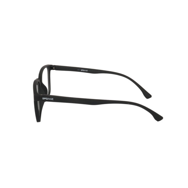 SpexVue | Full Rim Black | Wayfarer For Men & Women | Eyeglassess|Computer Glasses|Blue Ray Protective(BlueCut) - Image 4