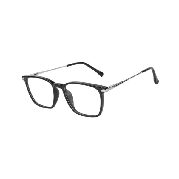 SpexVue | Full Rim Transparent Black | Wayfarer For Men & Women | Eyeglassess|Computer Glasses|Blue Ray Protective(BlueCut) - Image 3
