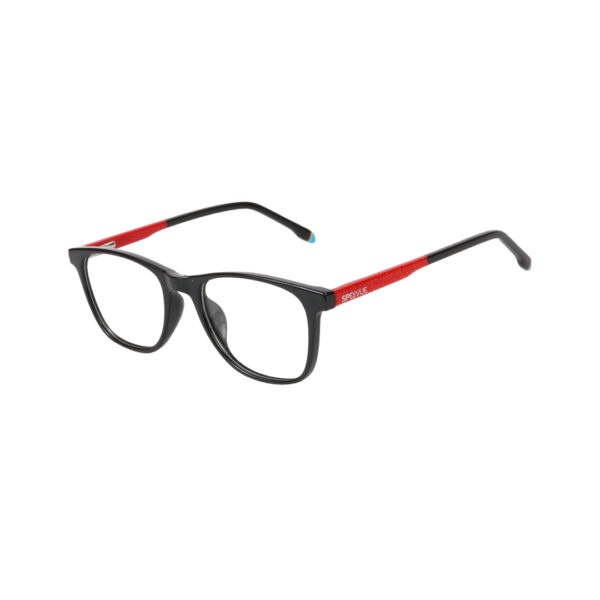 SpexVue | Full Rim Black | Wayfarer For Kids Boy | Eyeglassess|Computer Glasses|Blue Ray Protective(BlueCut) - Image 3