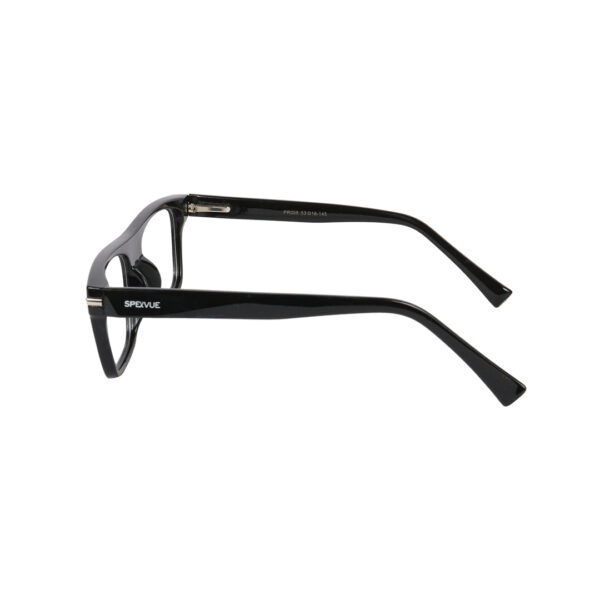 SpexVue | Full Rim Black | Wayfarer For Men & Women | Eyeglassess|Computer Glasses|Blue Ray Protective(BlueCut) - Image 4