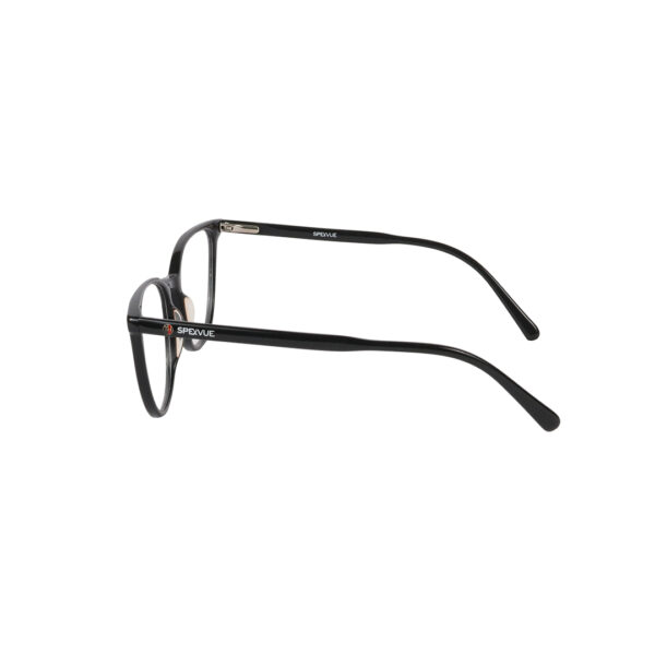 SpexVue | Full Rim Black | Oval For Women | Eyeglassess|Computer Glasses|Blue Ray Protective(BlueCut) - Image 4