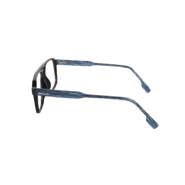 SpexVue | Full Rim Black | Wayfarer For Men & Women | Eyeglassess|Computer Glasses|Blue Ray Protective(BlueCut) - Image 4