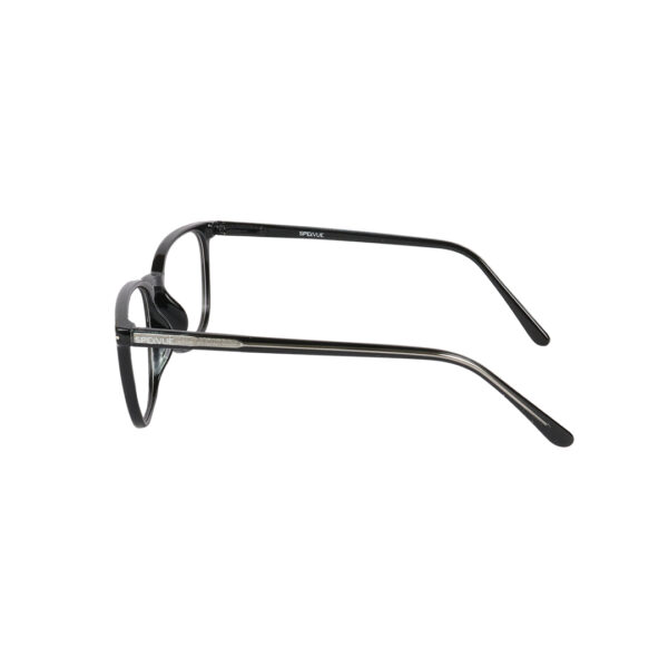 SpexVue | Half Rim Black | Rectangle For Men & Women | Eyeglassess|Computer Glasses|Blue Ray Protective(BlueCut) - Image 4