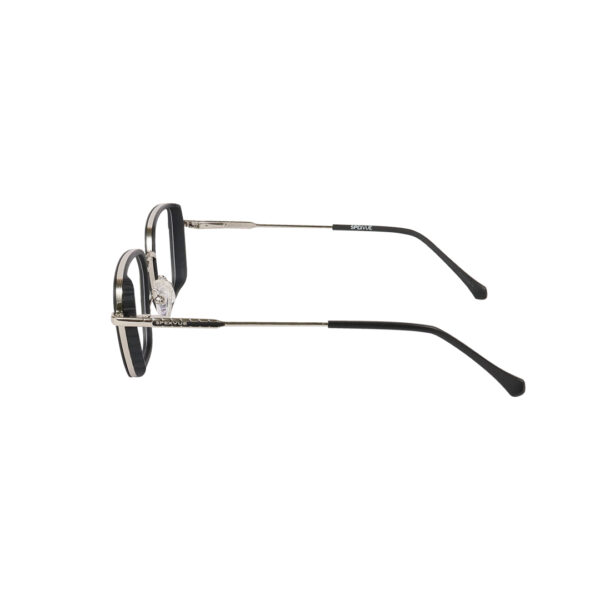 SpexVue  | Full Rim Silver Black | Hexa For Men & Women | Eyeglassess - Image 4