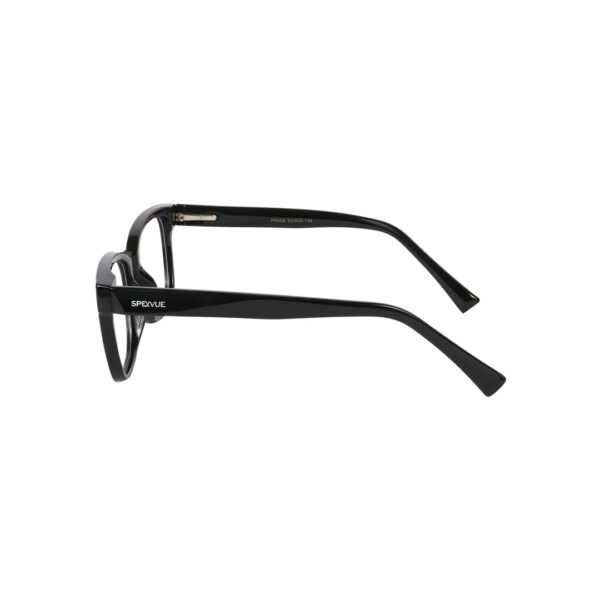 SpexVue | Full Rim Black | Wayfarer For Men & Women | Eyeglassess|Computer Glasses|Blue Ray Protective(BlueCut) - Image 4