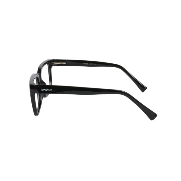 SpexVue | Full Rim Black | Wayfarer For Men & Women | Eyeglassess|Computer Glasses|Blue Ray Protective(BlueCut) - Image 4