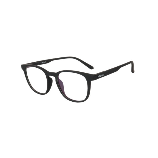 SpexVue | Full Rim Black | Wayfarer For Men & Women | Eyeglassess|Computer Glasses|Blue Ray Protective(BlueCut) - Image 3