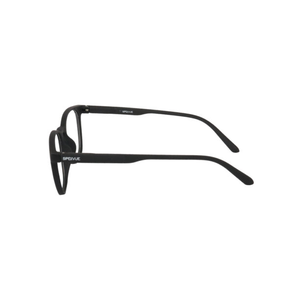 SpexVue | Full Rim Black | Wayfarer For Men & Women | Eyeglassess|Computer Glasses|Blue Ray Protective(BlueCut) - Image 4