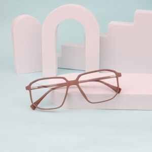 SpexVue  | Full Rim Brown | Hexa For Men & Women | Eyeglassess