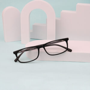 SpexVue | Full Rim Black | Rectangle For Men & Women | Eyeglassess|Computer Glasses|Blue Ray Protective(BlueCut)