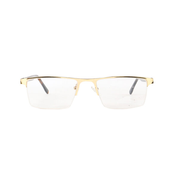 SpexVue  | Half Rim  Gold | Rectangle For Men & Women | Eyeglassess - Image 2