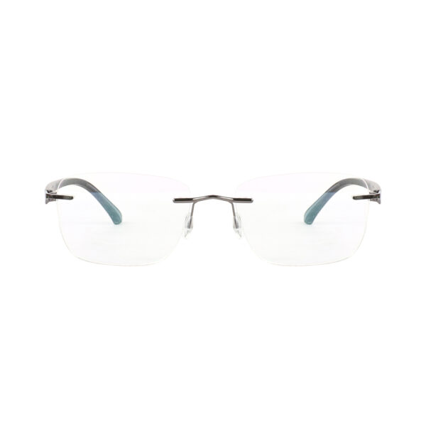 SpexVue  | Rim Less  Gunmetal | Rectangle For Men & Women | Eyeglassess - Image 2