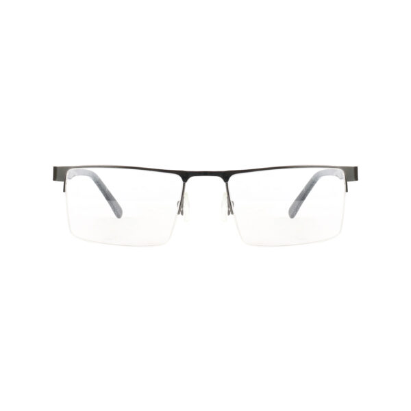 SpexVue | Half Rim Gunmetal | Wayfarer For Men & Women | Eyeglassess|Computer Glasses|Blue Ray Protective(BlueCut) - Image 2
