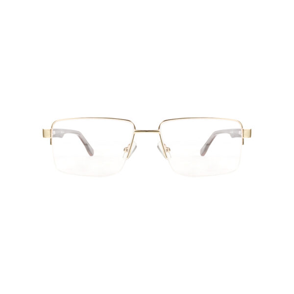 SpexVue  | Half Rim  Gold | Rectangle For Men & Women | Eyeglassess - Image 2