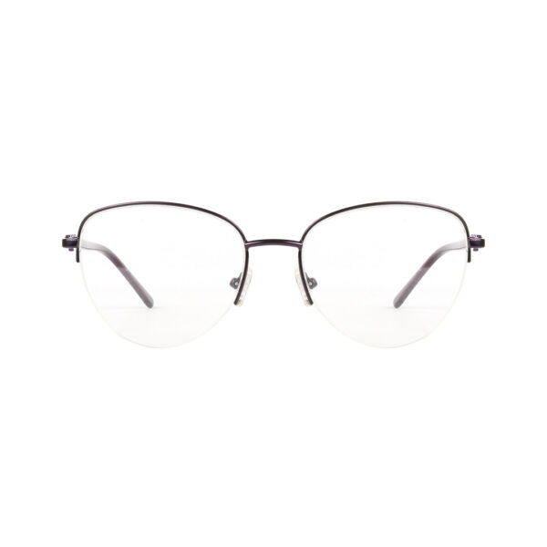 SpexVue  | Half Rim  Gunmetal | Cateye For Women | Eyeglassess - Image 2
