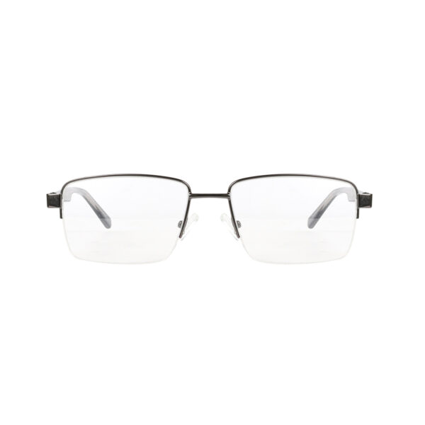 SpexVue | Half Rim Gunmetal | Rectangle For Men & Women | Eyeglassess|Computer Glasses|Blue Ray Protective(BlueCut) - Image 2