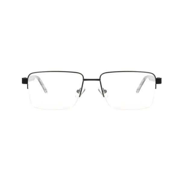SpexVue  | Half Rim  Black | Rectangle For Men & Women | Eyeglassess - Image 2
