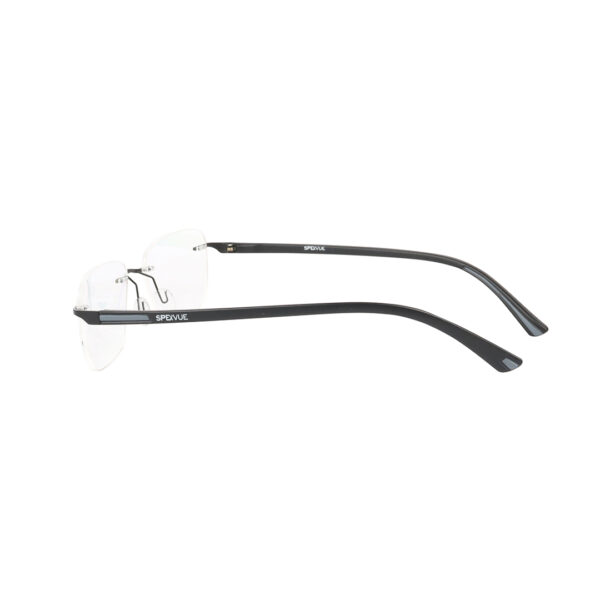 SpexVue  | Rim Less  Black | Rectangle For Men & Women | Eyeglassess - Image 4