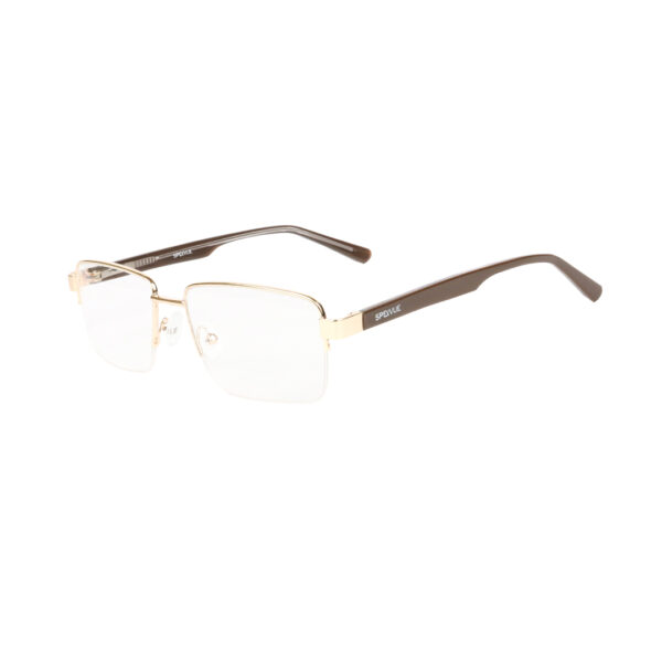 SpexVue  | Half Rim  Gold | Rectangle For Men & Women | Eyeglassess - Image 3