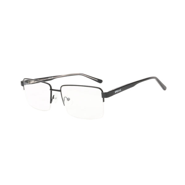 SpexVue  | Half Rim  Black | Rectangle For Men & Women | Eyeglassess - Image 3