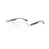 SpexVue | Half Rim Gold | Rectangle For Men & Women | Eyeglassess|Computer Glasses|Blue Ray Protective(BlueCut) - Image 3