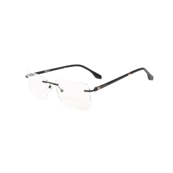 SpexVue | Rim Less Black | Rectangle For Men & Women | Eyeglassess - Image 3