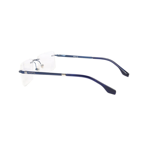 SpexVue | Rim Less Blue | Rectangle For Men & Women | Eyeglassess|Computer Glasses|Blue Ray Protective(BlueCut) - Image 4