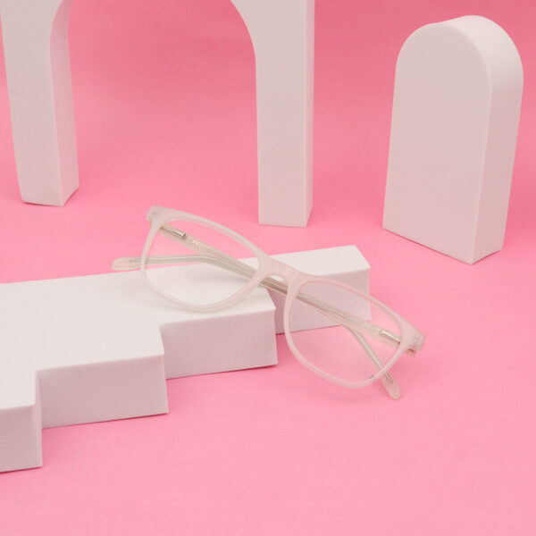 SpexVue | Full Rim White | Wayfarer For Kids Boy | Eyeglasses