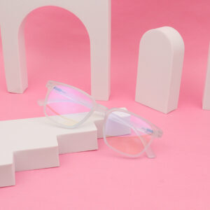 SpexVue | Full Rim Transparent Blue | Wayfarer For Men & Women | Eyeglassess